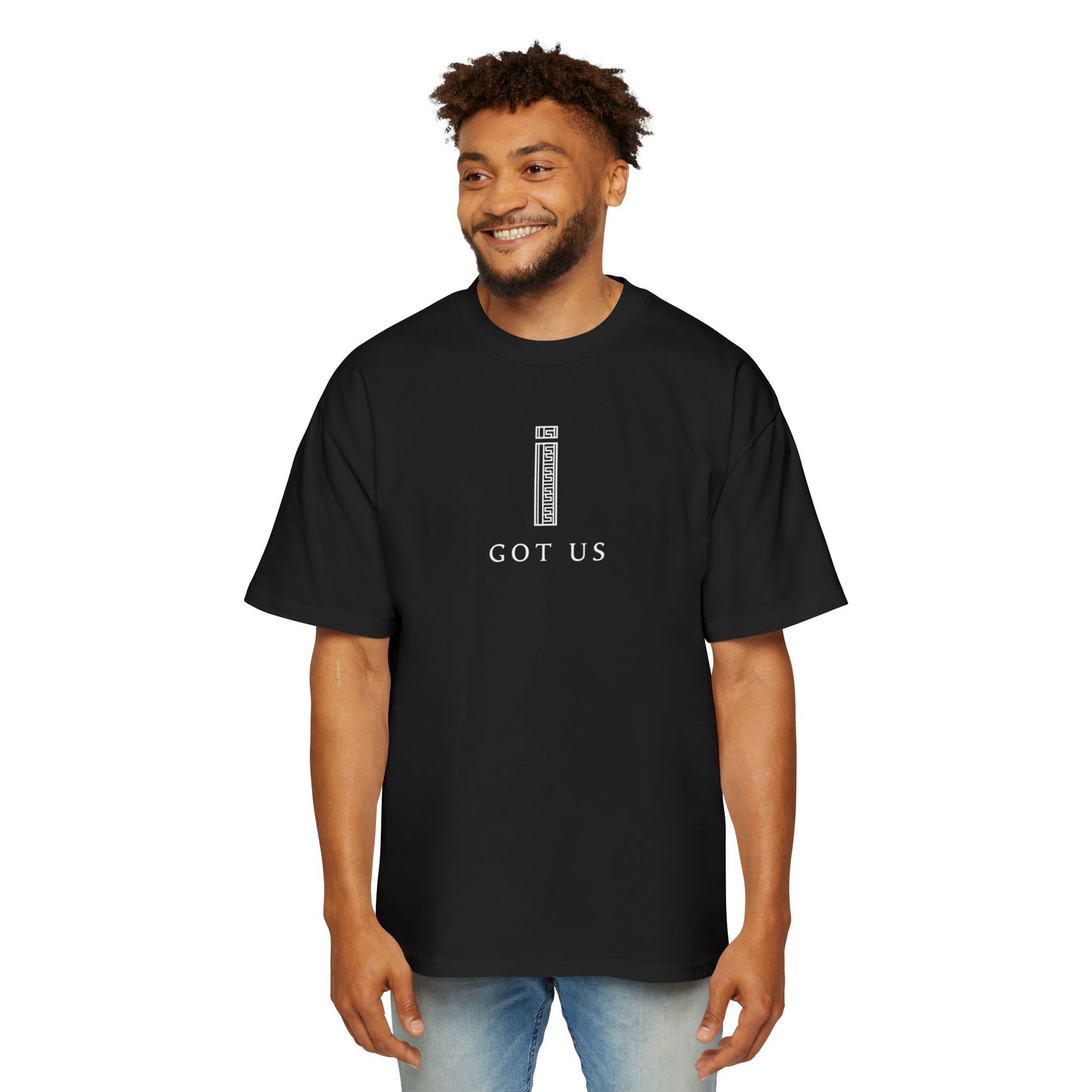 Men's Heavy Oversized Tee - I GOT US Collection