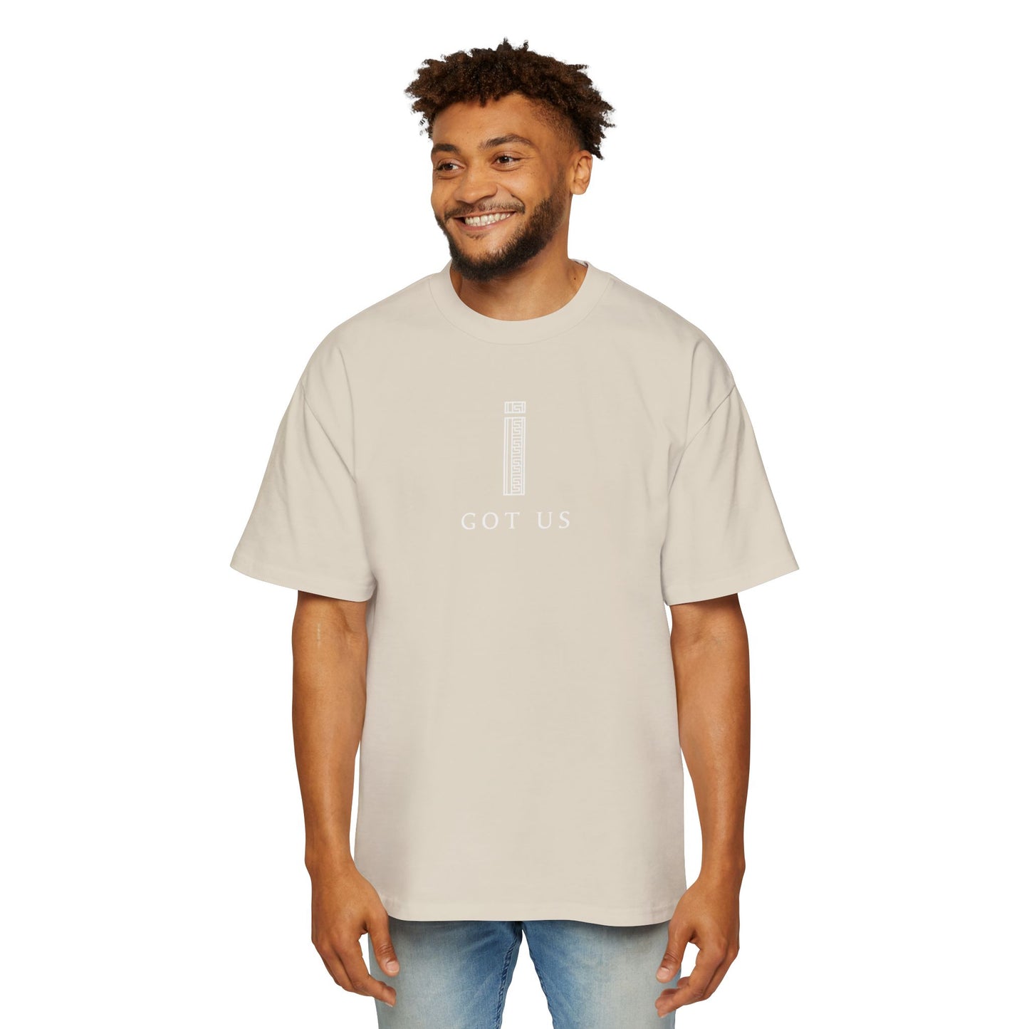 Men's Heavy Oversized Tee - I GOT US Collection