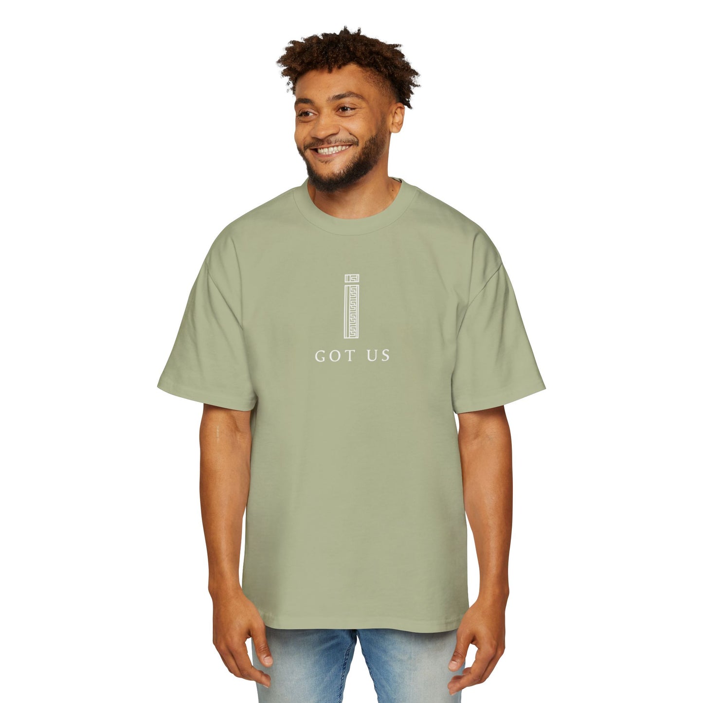 Men's Heavy Oversized Tee - I GOT US Collection