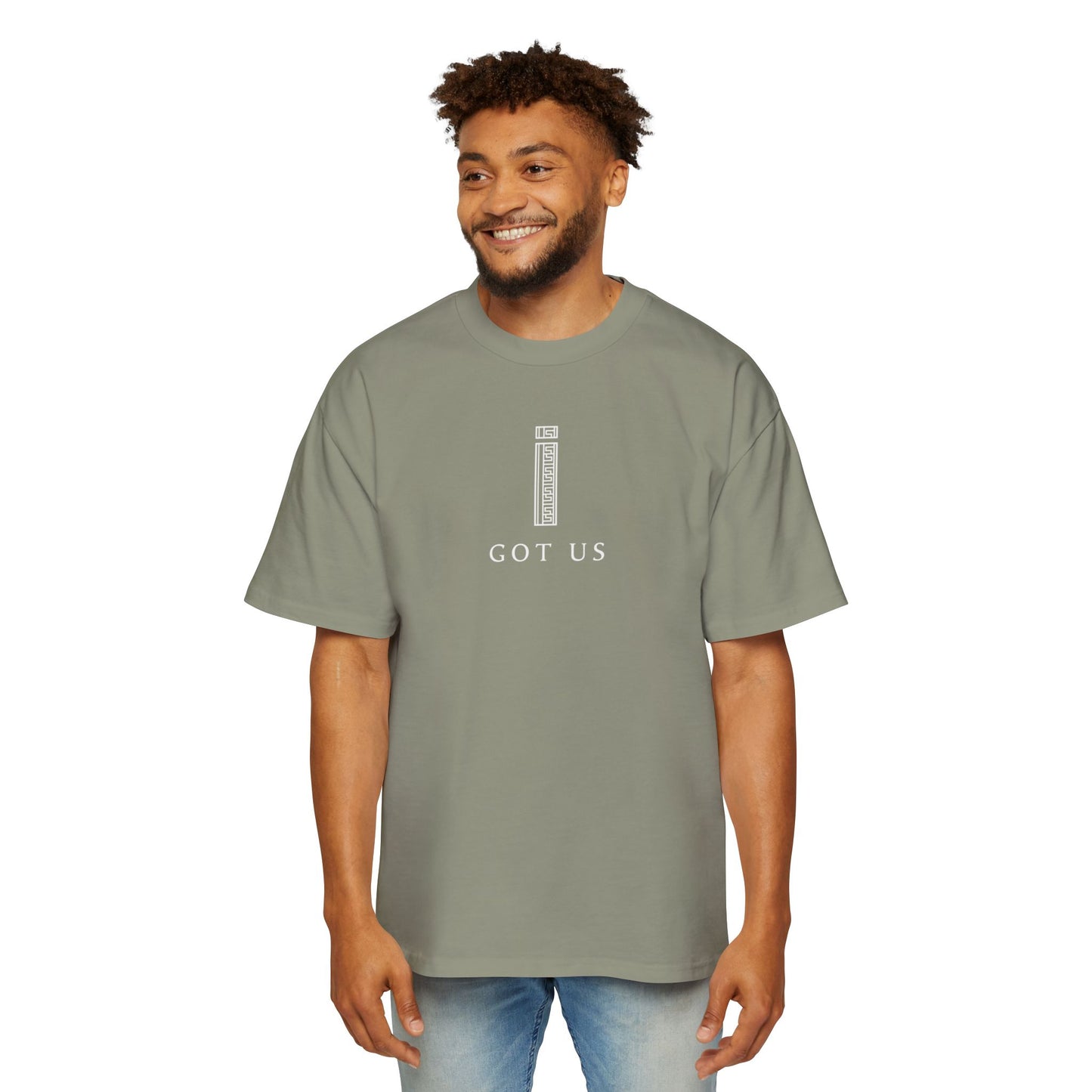 Men's Heavy Oversized Tee - I GOT US Collection