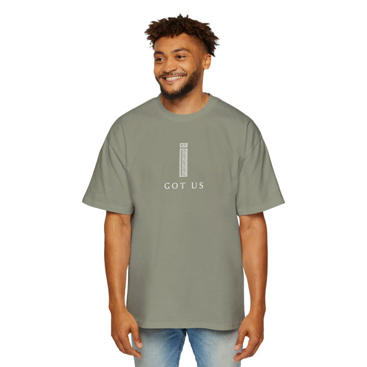 Men's Heavy Oversized Tee - I GOT US Collection