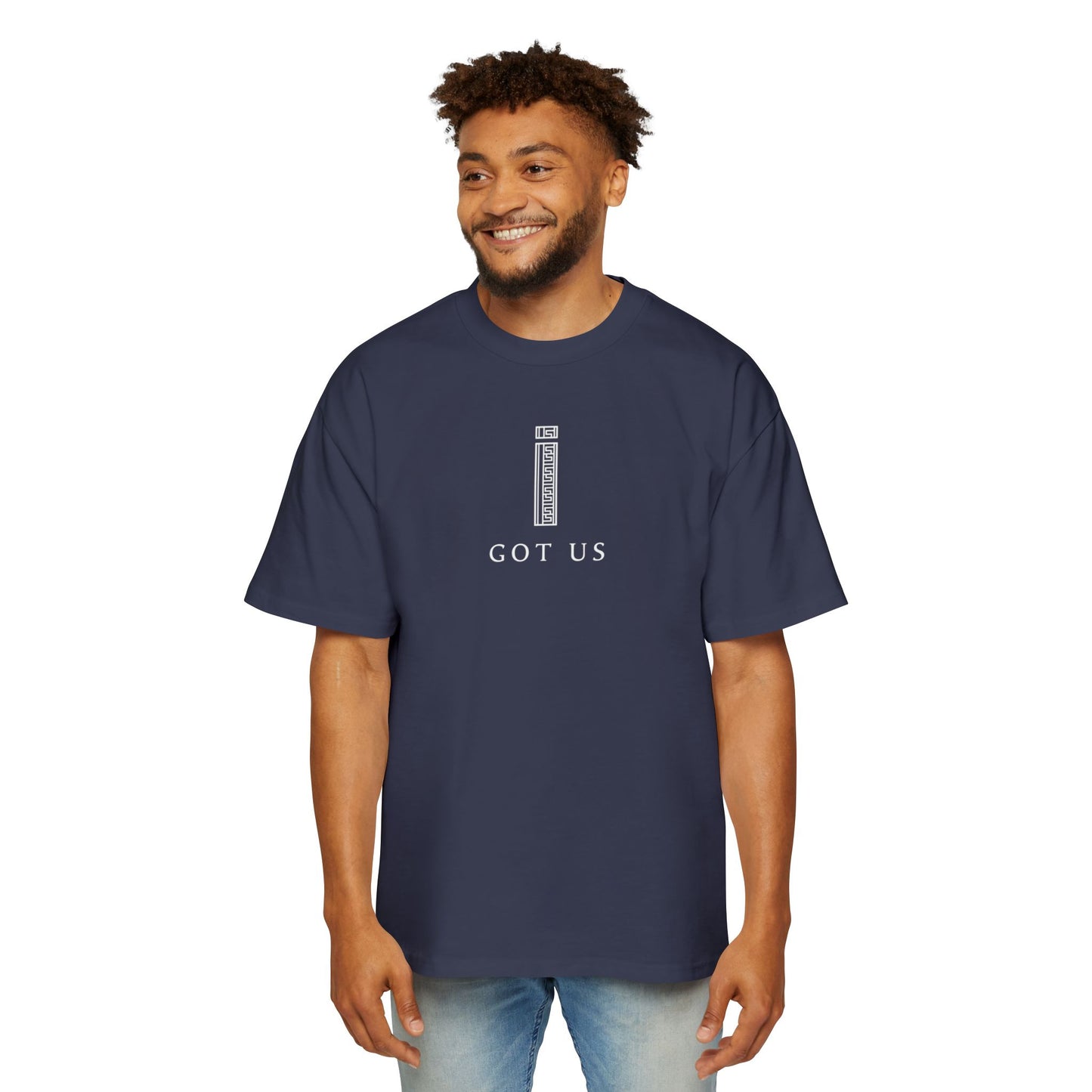 Men's Heavy Oversized Tee - I GOT US Collection