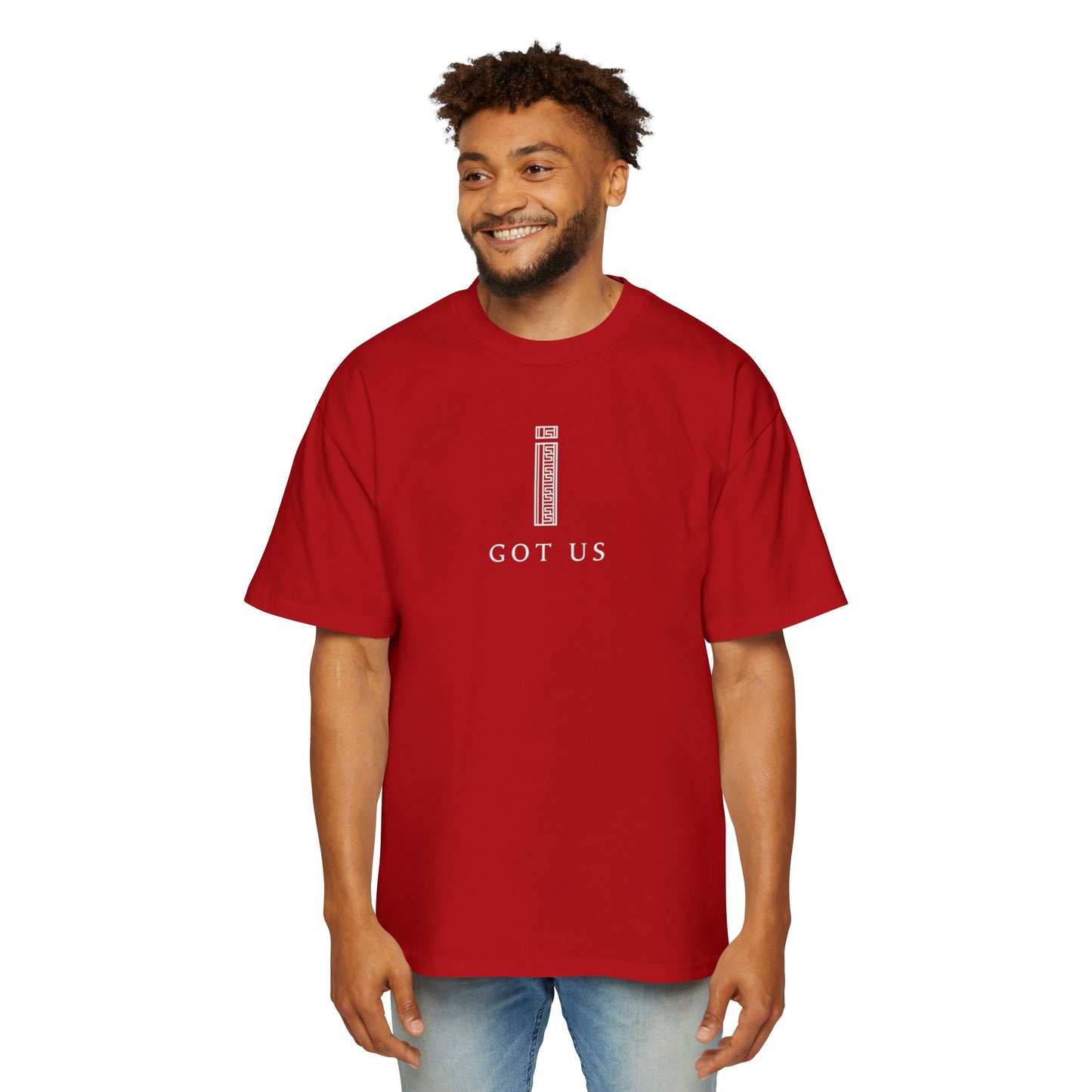 Men's Heavy Oversized Tee - I GOT US Collection