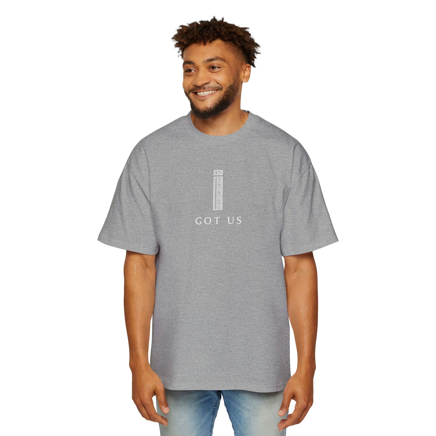 Men's Heavy Oversized Tee - I GOT US Collection