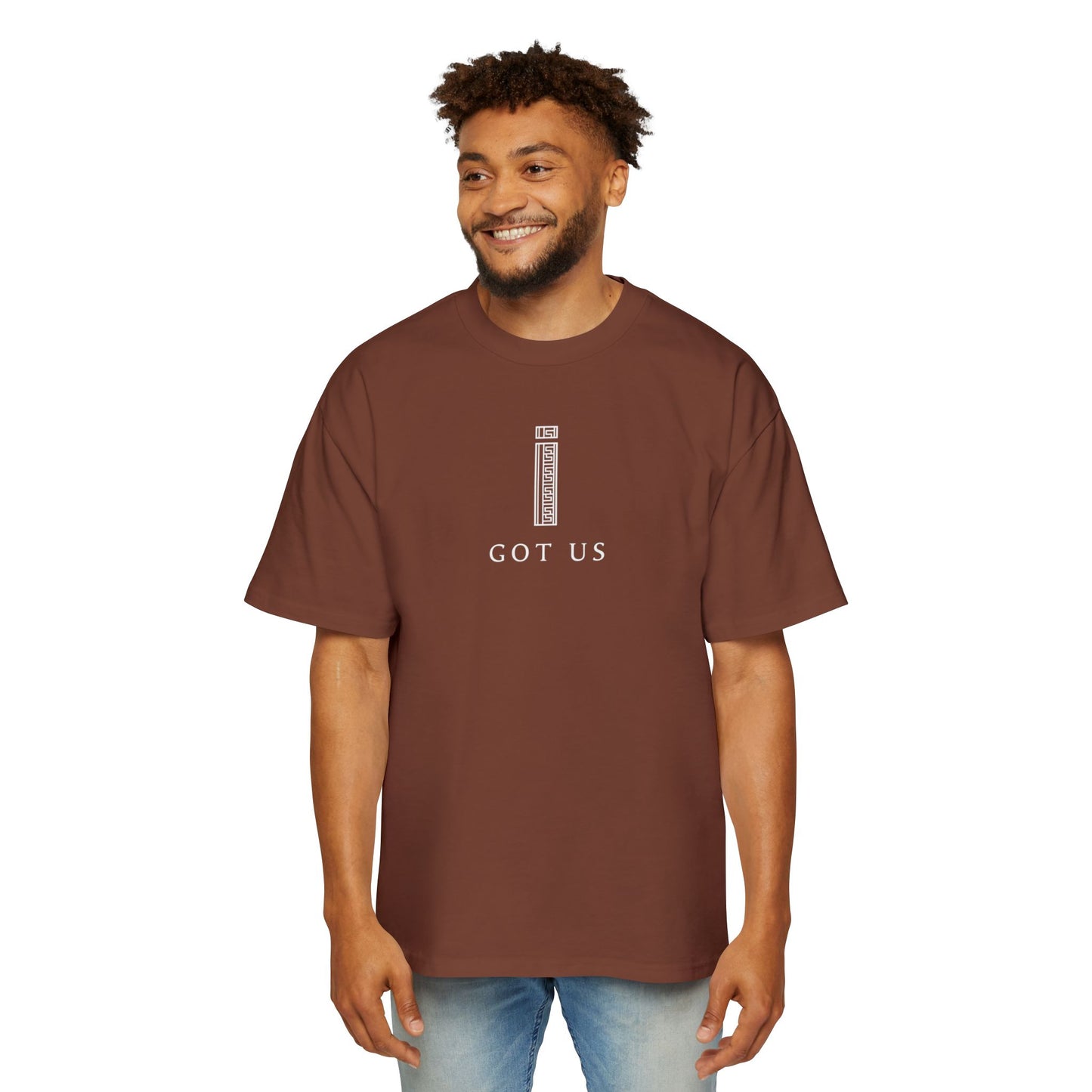 Men's Heavy Oversized Tee - I GOT US Collection